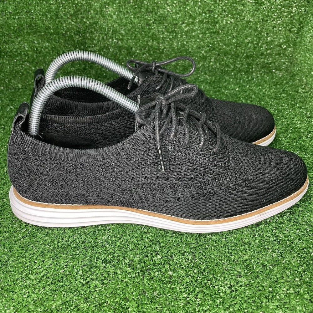 Cole Haan Original Grand Stitchlite Wingtip Oxfords Womens Size 9 B Black